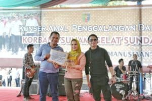 Konser Amal Penggalangan Dana Korban Tsunami Berhasil Kumpulkan Rp443 Juta
