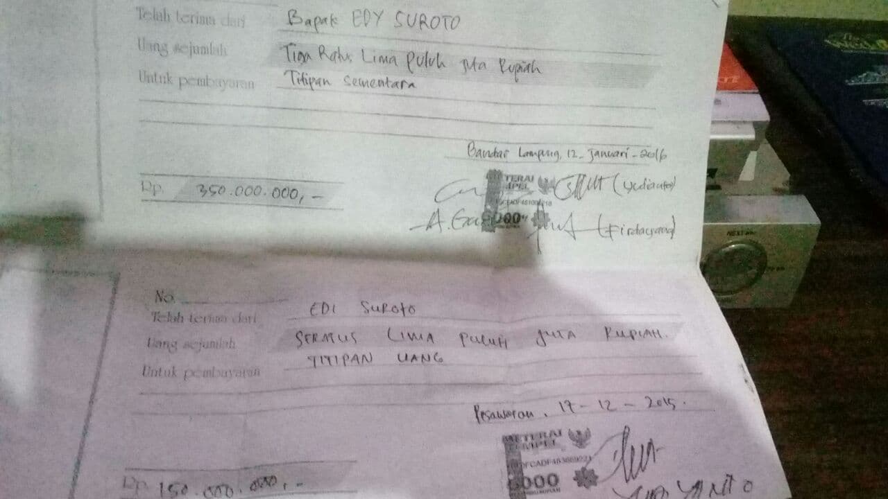 Polda Segera Periksa Dewan Pesawaran Terkait Penipuan Proyek