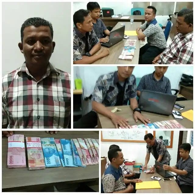 Polda OTT Oknum Lurah di Pekanbaru