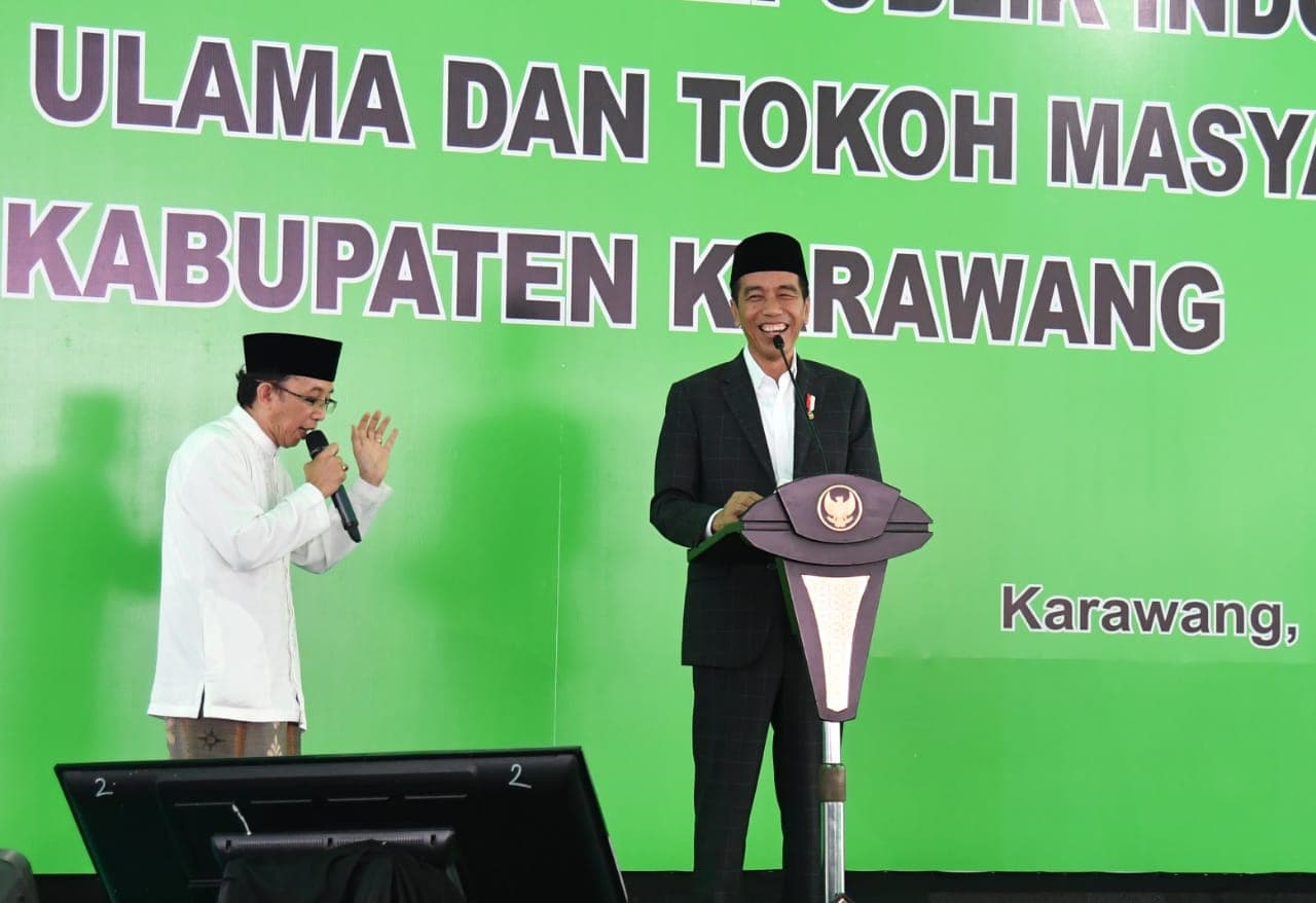 Presiden Silaturahmi Dengan Ulama dan Tokoh Masyarakat Se-Karawang