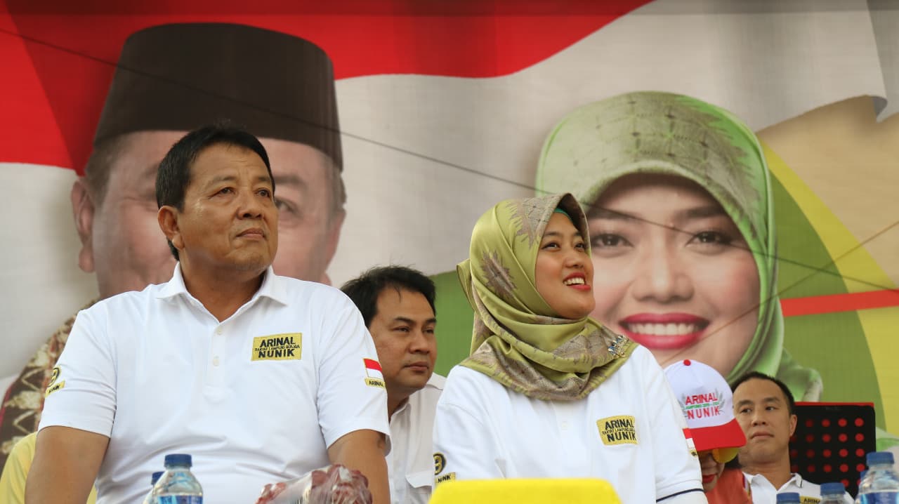Arinal &#8211; Nunik Memaknai Pancasila Sebagi Pedoman Mebangun Lampung Yang Lebih Baik