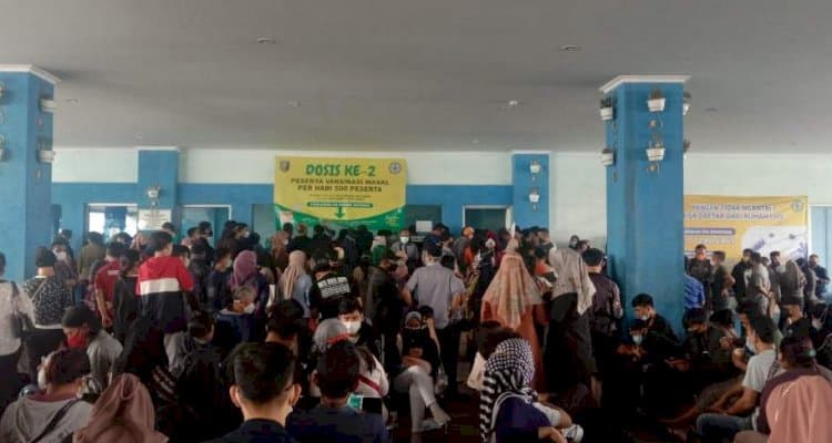 Vaksinasi di RSAM Ciptakan Kerumuman, Managemen Minta Koordinasi dengan Tim Satgas