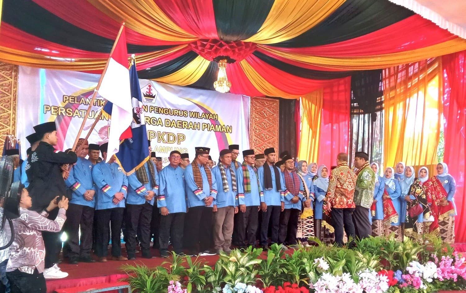 Seni Tradisi Minang Warnai Pelantikan PKDP Lampung
