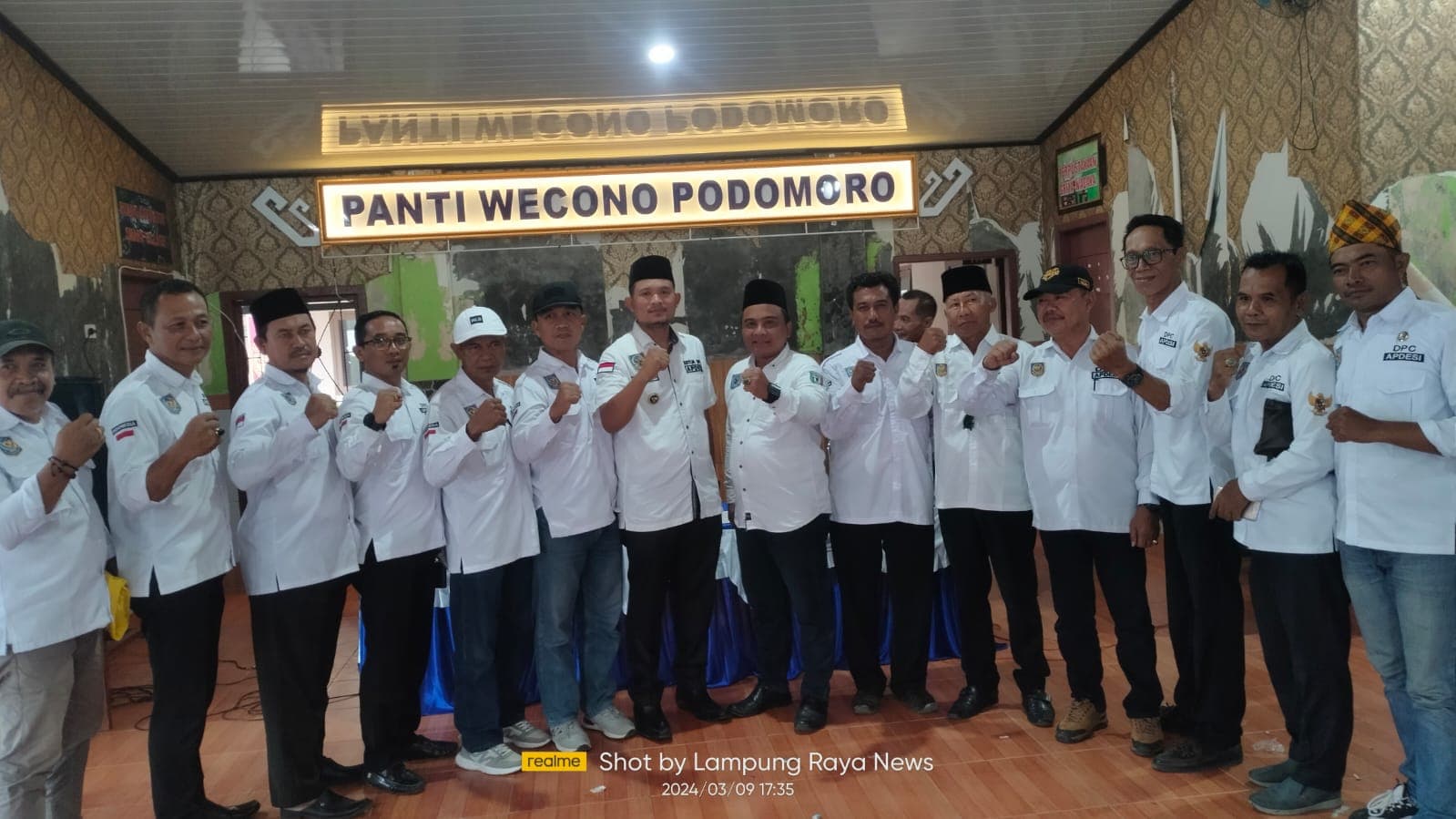 APDESI Pringsewu  Deklarasikan Jevi dan Khotman Sebagai Bakal Calon Bupati dan Wakil Bupati Pringsewu