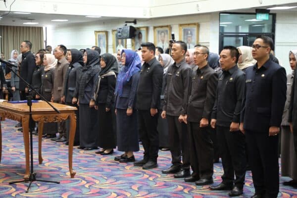 6 Pejabat Administrator dan 44 Pengawas Pemprov Lampung Dilantik
