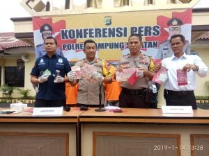 Polisi Ringkus Tiga Pelaku Pembobol Mesin ATM di Natar