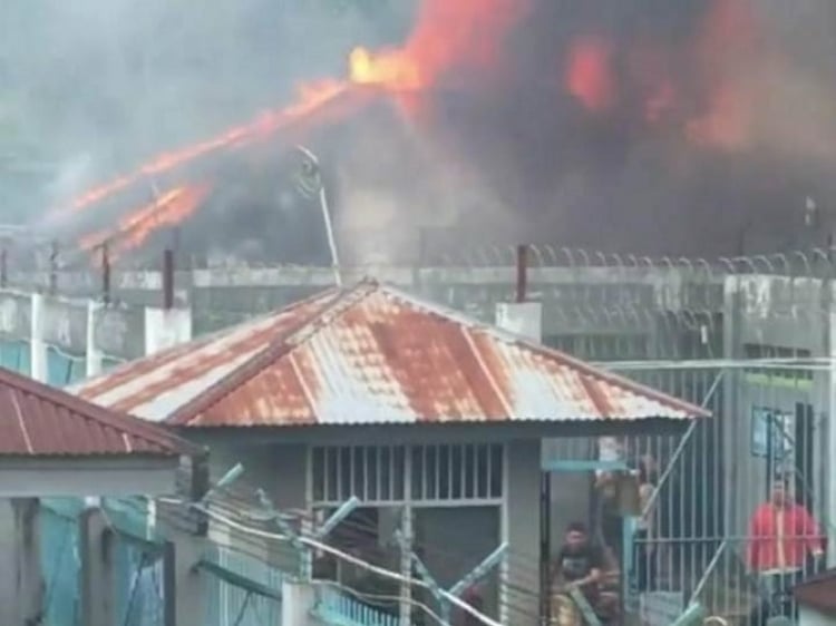Lapas Klas II A Bukittinggi Terbakar