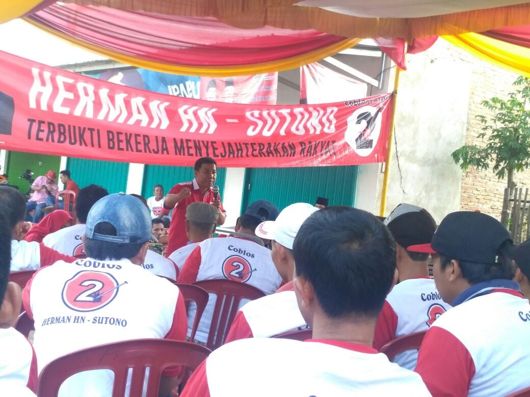 Konsolidasi Sahabat Herman HN: Masyarakat Sukadana, Lampung Timur Beikrar Menangkan Herman HN &#8211; Sutono