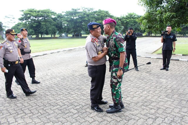 Irjen Suntana Titip Diri Dan Korp Polri di Brigif 3 Piabung