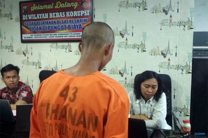 Seorang Ayah Aniaya Anak Kandung Secara Brutal