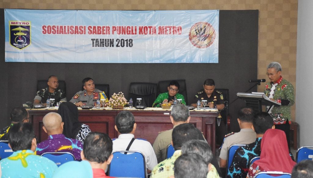 Sekda Kota Metro : Pungli Merusak Sendi Kehidupan Masyarakat