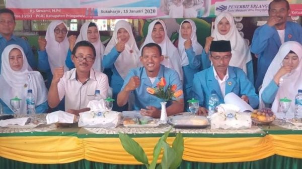 Untung Bagiono Pimpin  IGTKI Kecamatan Sukoharjo Pringsewu