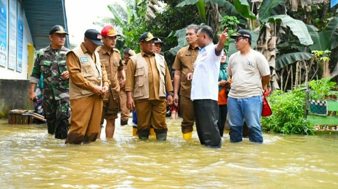 120 Rumah di Pulau Rambai Terendam Banjir