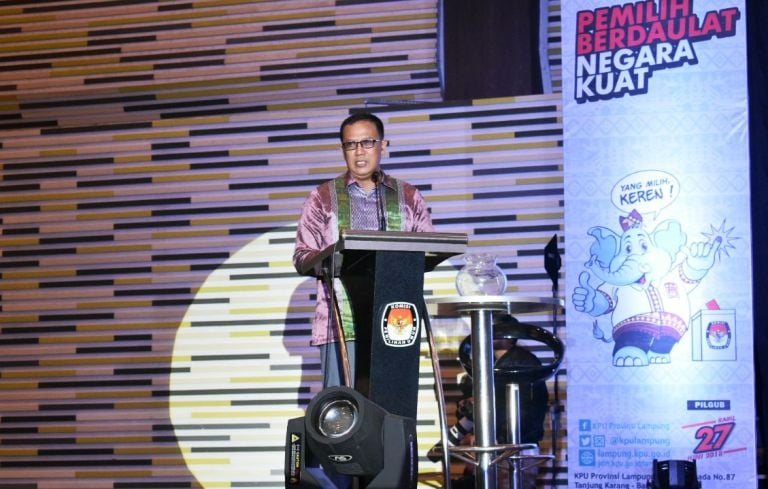 KPU Lampung Ajak Semua Kandidat Cagub dan Cawagub Bangun &#8216;Kultur&#8217; Baru