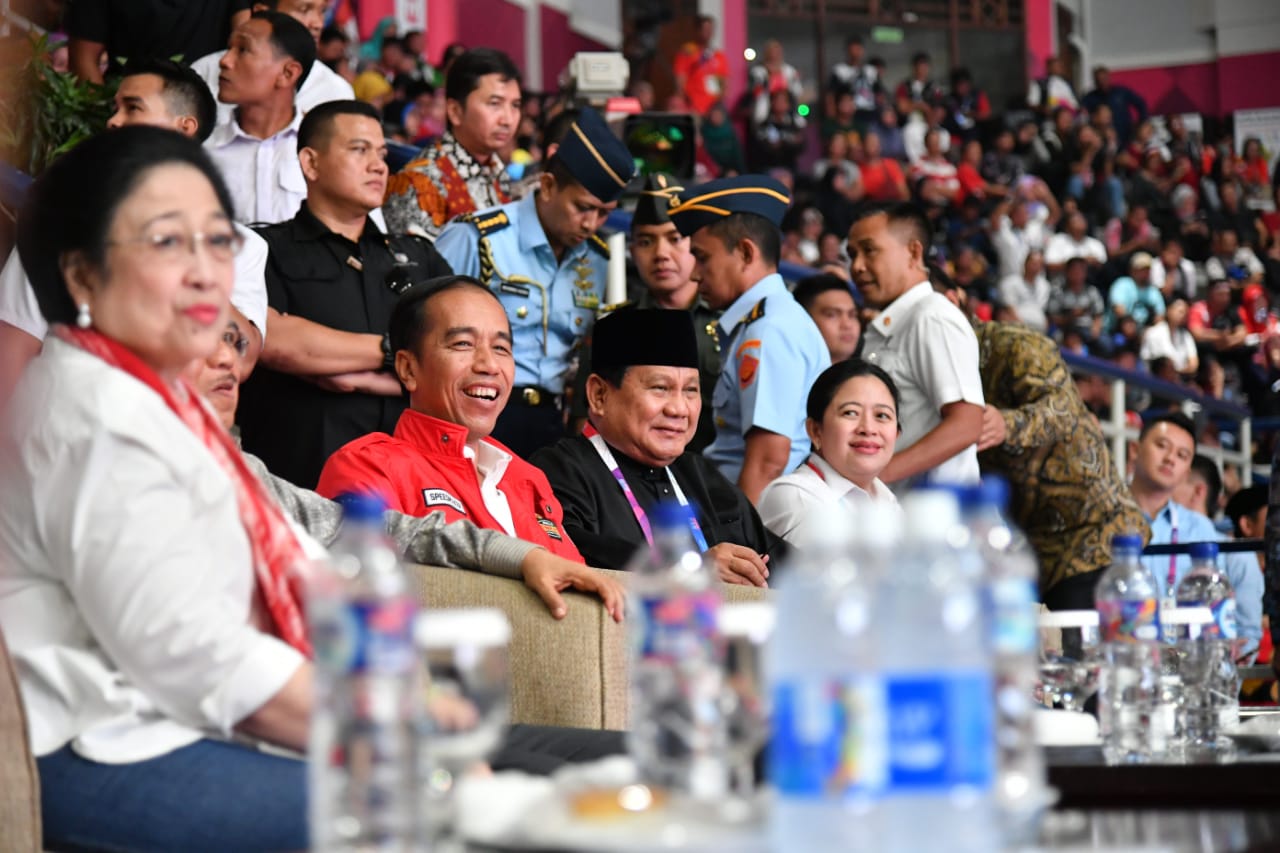 Presiden Saksikan Langsung Pesilat Indonesia Berjaya