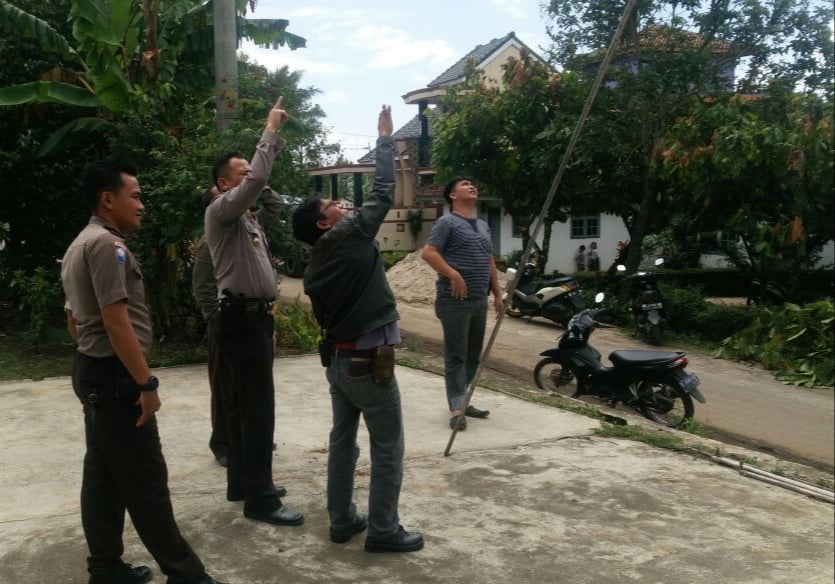 7 Orang Tersengat Listrik, 1 Tewas, 4 Luka-luka Dan 2 Selamat