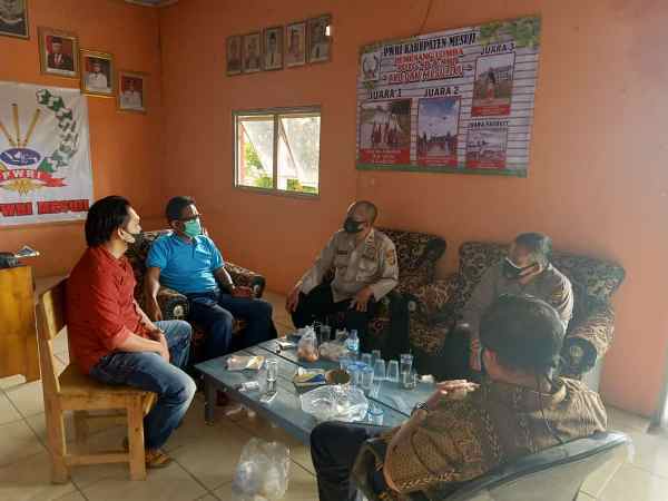PWRI Bersama Polres Mesuji Siap Kawal Gerakan Kampung Tangguh