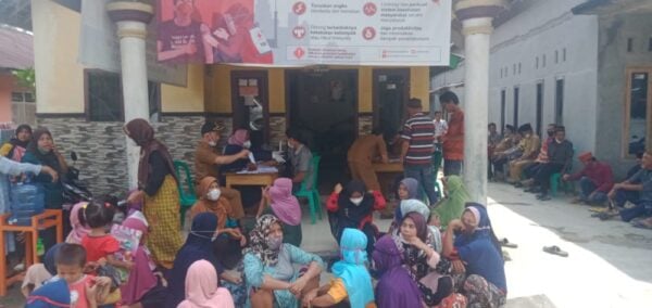 Antusiasme Warga Kecamatan Semaka Semakin Meningkat Lakukan Vaksinasi Covid-19