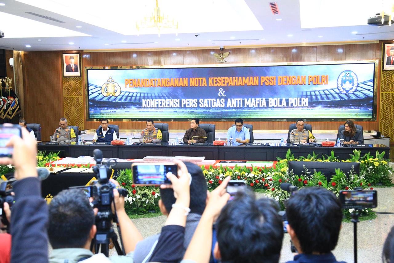 Polri dan PSSI Sikat Mafia Skor