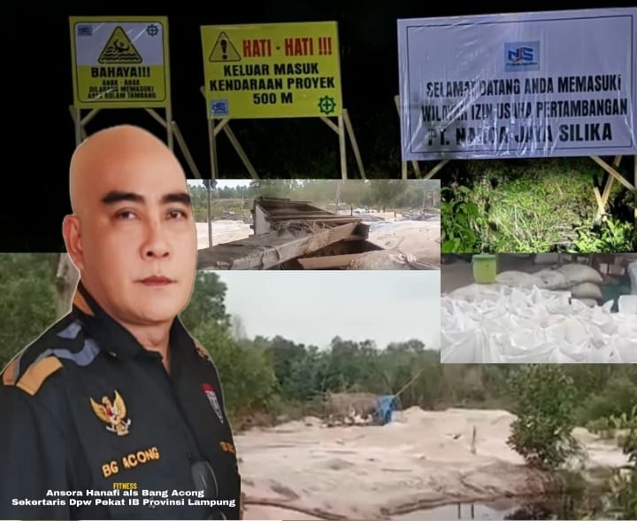 Tambang Pasir Silika di Lampung Timur Diduga Ilegal, Pejabat Bungkam, Mafia Tambang Bermain?